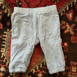 Mayoral Blue Gingham Pants - 2-4 month (65cm)